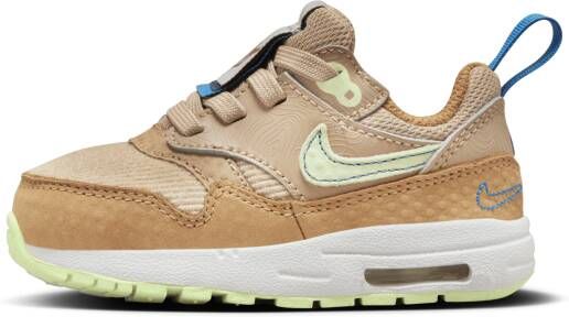 Nike Air Max 1 SE EasyOn schoenen voor baby's peuters Bruin