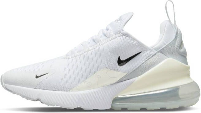 Nike Air Max 270 Dames White Pure Platinum Sail Metallic Silver Dames - Foto 4