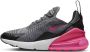 Nike Air Max 270 Junior Smoke Grey Black White Hyper Pink Kind - Thumbnail 2