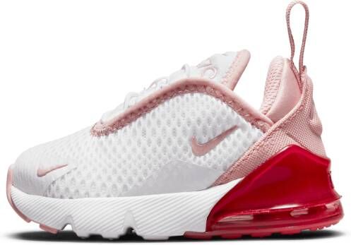 Nike Air Max 270 Baby's White Pink Salt Pink Glaze Kind