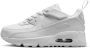 Nike Air Max 90 Unisex Schoenen Wit Maat: 29.5 Leer Synthetisch Foot Locker - Thumbnail 1