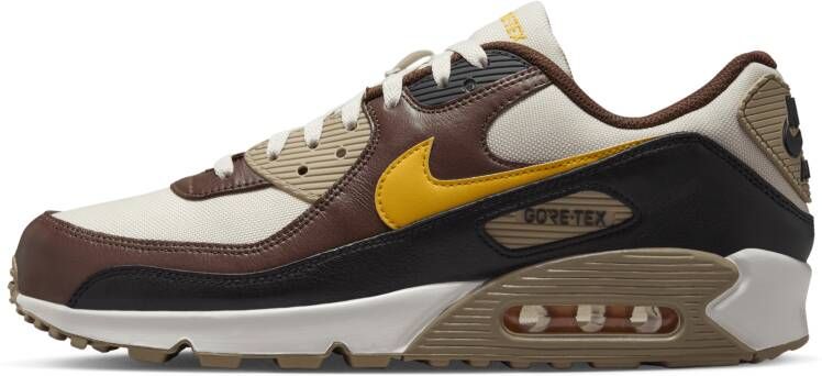 Nike Air Max 90 Heren Schoenen Bruin Maat: 42.5 Mesh Synthetisch Foot Locker