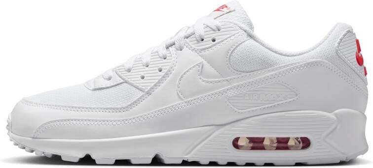 Nike Air Max 90 Heren Schoenen Wit Maat: 40.5 Mesh Synthetisch Foot Locker