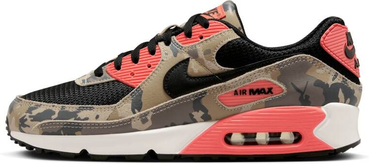Nike Air Max 90 Heren Schoenen Beige Maat: 42.5 Mesh Synthetisch Foot Locker