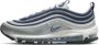 Nike Metallic Silver Chlorine Blue Sneakers Grijs Dames - Thumbnail 2