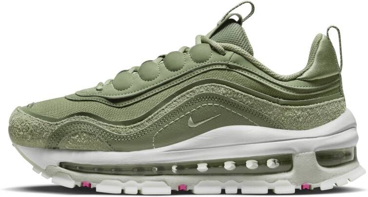 Nike Wmns Air Max 97 Futura Running Schoenen oil green honeydew summit white maat: 39 beschikbare maaten:36.5 37.5 38 39 40 41