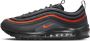 Nike Zwart Picante Rood Air Max 97 Sneakers Black Heren - Thumbnail 1