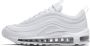 Nike Air Max 97 (gs) Running Schoenen white white metallic silver maat: 37.5 beschikbare maaten:36.5 37.5 35.5 - Thumbnail 2