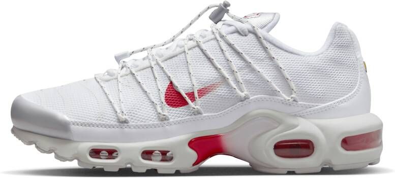 Nike Tuned Dames Schoenen Wit Maat: 37.5 Synthetisch Textil Foot Locker