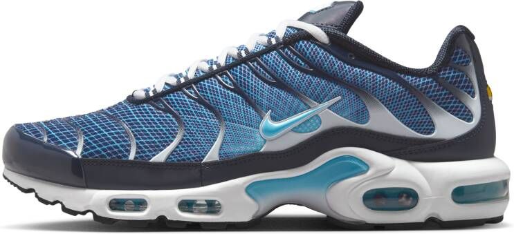 Nike Tuned Heren Schoenen Blauw Maat: 40.5 Mesh Synthetisch Foot Locker