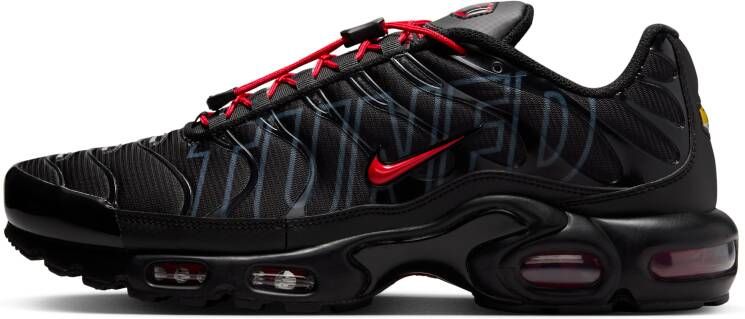 Nike Tuned Heren Schoenen Zwart Maat: 40.5 Leer Synthetisch Foot Locker