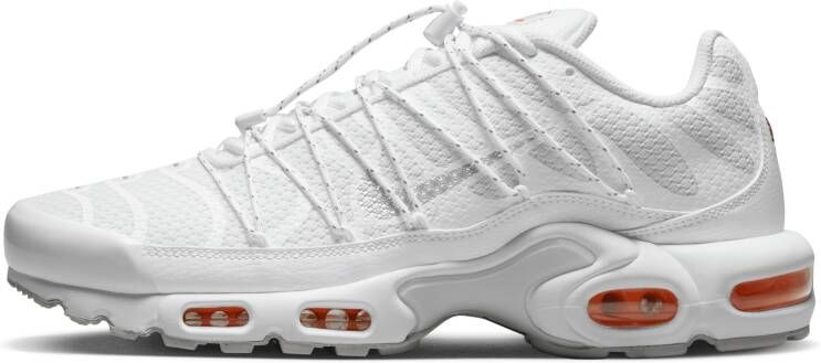 Nike Tuned Heren Schoenen Wit Maat: 38.5 Leer Synthetisch Foot Locker