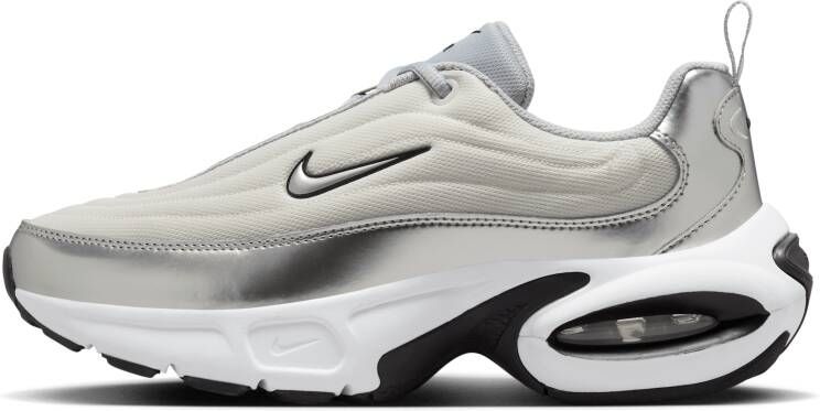 Nike Air Max Dames Schoenen Grijs Maat: 35.5 Mesh Synthetisch Foot Locker