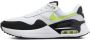 Nike Air Max System Sneakers Heren White Black Volt Pure Platinum - Thumbnail 2
