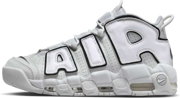 Nike Air More Uptempo '96 Photon Dust Metallic Silver-White-Black