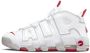 Nike Air More Uptempo 96 Heren Sneakers Basketbalschoenen Leer Wit DX8965 - Thumbnail 2