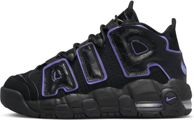 Nike Air More Uptempo Kinderschoenen Zwart
