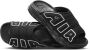 Nike Air More Uptempo Slide Zwart Wit Black Heren - Thumbnail 1