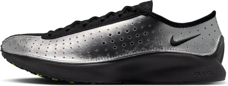 Nike Air Superfly Sneakers Dames Zilver Leer