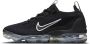 Nike Air VaporMax 2021 FK Flyknit Dames Sneakers Sport Casual Schoenen Zwart DC4112 - Thumbnail 2