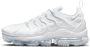 Nike Air VaporMax Plus Men's Shoe White Pure Platinum White- Heren White Pure Platinum White - Thumbnail 3