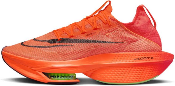 Nike Air Zoom Alphafly NEXT% 2 Wedstrijdschoenen voor heren (straat) Oranje