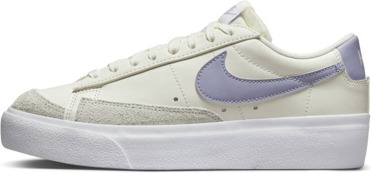 Nike Blazer Low Platform Damesschoen Wit