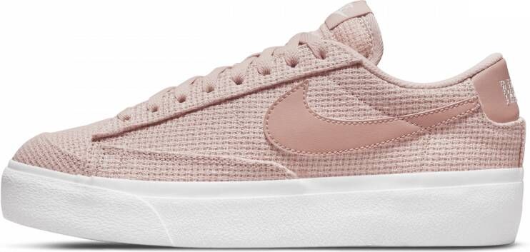 Nike Wmns Blazer Low Platform Essentials Basketball Schoenen pink oxford rose whisper maat: 38.5 beschikbare maaten:38.5 - Foto 5