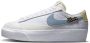 Nike W Blazer Low Platform Se Nn White Boarder Blue Pink Oxford Schoenmaat 37 1 2 Sneakers DJ6376 100 - Thumbnail 1