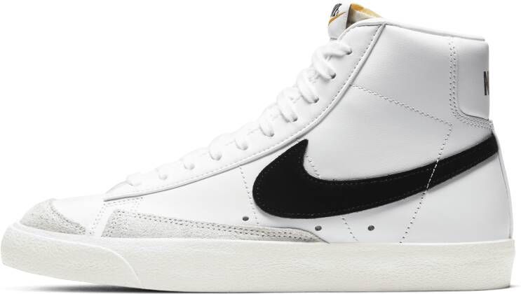 Nike Blazer Mid '77 (gs) Basketball Schoenen white black total orange maat: 40 beschikbare maaten:36.5 37.5 38.5 40 - Foto 3