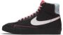 Nike Blazer Mid '77 GS sneakers zwart wit roze lichtblauw - Thumbnail 2