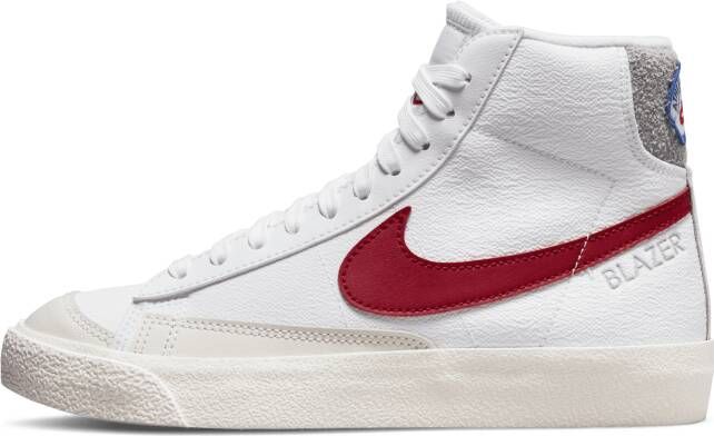 Nike Blazer Mid '77 Kinderschoenen White Light Smoke Grey Phantom Gym Red Kind