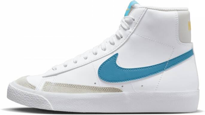 Nike Blazer Mid 77 White Laser Blue DA4086-107 Sneakers Dames - Foto 2