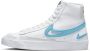 Nike Blazer Mid (gs) Basketball Schoenen white blue lightning black white maat: 40 beschikbare maaten:36.5 37.5 38.5 39 40 - Thumbnail 1