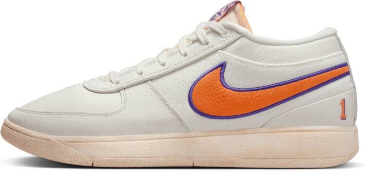 Nike Book 1 Heren Schoenen Wit Maat: 40.5 Mesh Synthetisch Foot Locker
