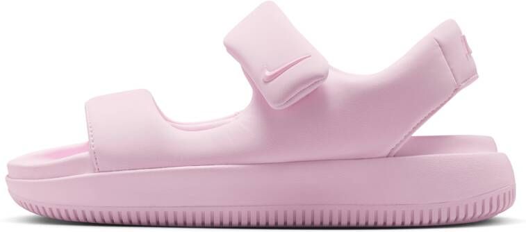 Nike Calm Dames Slippers en Sandalen Rood Maat: 35.5 Mesh Synthetisch Foot Locker