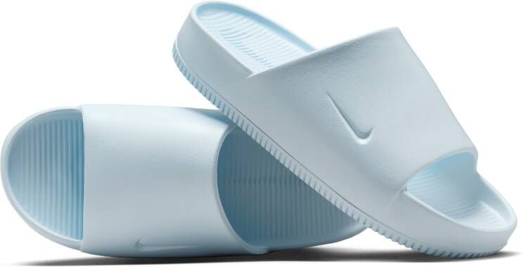 Nike Calm Dames Slippers en Sandalen Blauw Maat: 40.5 Mesh Synthetisch Foot Locker
