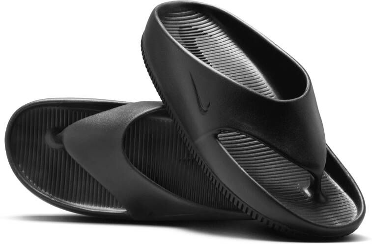 Nike Calm Dames Slippers en Sandalen Zwart Maat: 35.5 Thermoplastische Foot Locker