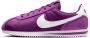 Nike Cortez Unisex Schoenen Paars Maat: 35.5 Mesh Synthetisch Foot Locker - Thumbnail 1