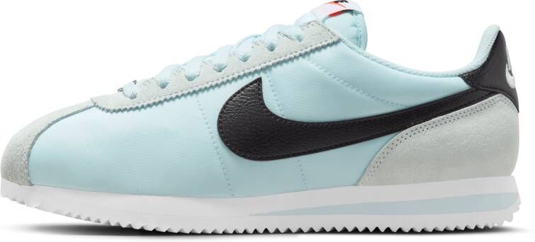 Nike Cortez Dames Schoenen Blauw Maat: 38.5 Nylon Foot Locker