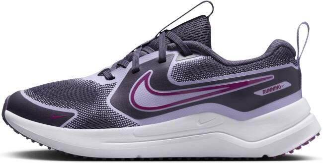 Nike Cosmic Runner Road Unisex Schoenen Paars Maat: 35.5 Mesh Synthetisch Foot Locker