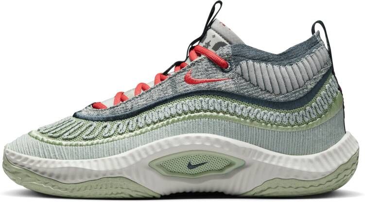 Nike Unity Sneakers Heren Zilver Mesh Synthetisch