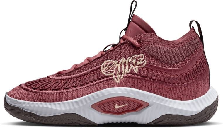 Nike Unity Sneakers Heren Rood Mesh Synthetisch