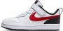 Nike Court Borough Low 2 (GS) sneakers wit rood zwart - Thumbnail 4