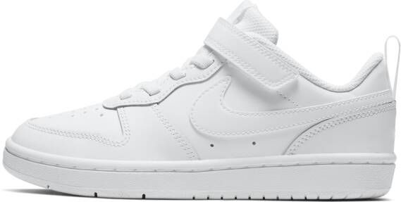 Nike Court Borough Low 2 Kleuterschoenen Wit