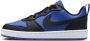 Nike Court Borough Low Recraft GS Sneakers Kids Blauw Zwart Wit - Thumbnail 1
