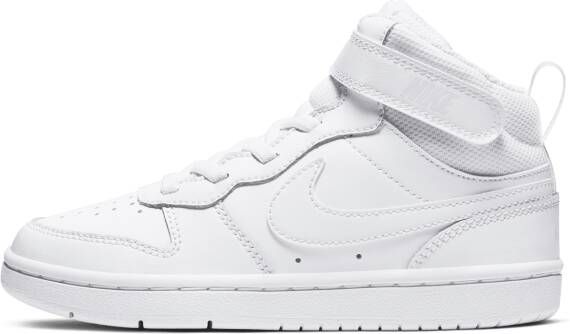 Nike Court Borough Mid 2 Kleuterschoenen Wit