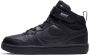 Nike Court Borough Mid 2 Zwart Sneakers Klittenband - Thumbnail 2