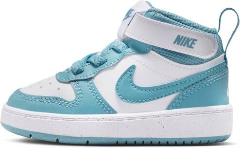 Nike Court Borough Mid 2 schoenen voor baby's peuters Wit