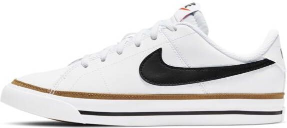 Nike Court Legacy Schoenen White Black Desert Ochre Gum Light Brown Kinderen - Foto 5